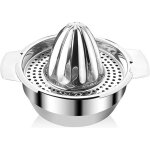 Presse agrumes 300ml, presse agrumes manuel inox 201 lavable lave - vaisselle, presse citron rotation ...