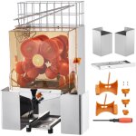 Presse - agrumes commercial , 120 w, automatique. extrait le jus avec un robinet d'eau. acier inoxydable. ...