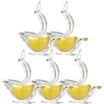 Presse - agrumes manuel pour citron, presser le jus de en acrylique tranches citron (5 pices)