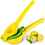 Presse - agrumes manuel (citron, citron vert, orange) en alliage d'aluminium, coud, facile  utiliser ...