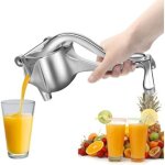 Presse agrumes manuel, extracteur de jus � levier en aluminium, presse agrume avec poign�e ergonomique, ...