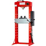 Mw tools - presse d'atelier hydraulique 30 t commande manuelle et au pied ph30