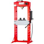 Mw tools - presse d'atelier hydropneumatique 30t avec cylindre mobile pph30b