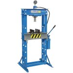 Presse d'atelier manuelle hydraulique piston mobile 30t 2 vitesses fervi p001 / 30