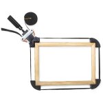 Presse � cadre - - 10018245 - noir - 3 x 10 x 28 cm - sangle 4 m