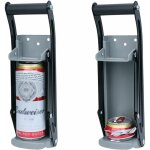 Presse canette, 16 oz compacteur de bo�tes / canettes / bouteille montage mural avec d�capsuleur et poign�e ...