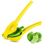 Presse - citron en mtal de qualit suprieure - presse - agrumes manuel classique jaune et vert