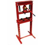 Helloshop26 - presse hydraulique presse atelier presse � cadre 20 tonnes presse � cr�maill�re rouge