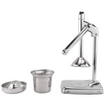 Presse manuelle en acier inoxydable de fruits agrumes poche légumes orange juice maker mélangeur jus ... Presse manuelle en acier inoxydable de fruits agrumes poche légumes orange juice maker mélangeur jus ...