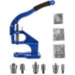 Presse a oeillets, machine � poin�onner � oeillets presse � oeillets avec 3 matrices et 1500 oeillets, ...