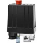 Pressostat de compresseur d'air avec 4 sorties 90 - 120 psi 240 v commutateur de pression vanne de contr�le ...