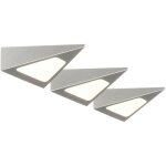 Prios - led lampes sous meuble � intensit� variable 'odia' en inox pour salon & salle � manger