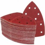 Prio - triangles de ponage ?60 pices ? 11 trous ? 105 x 152 mm ? mixpack (10 x grain 40 / 60 / 80 / ...