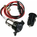 Prise d'alimentation allume - cigare femelle avec adaptateur chargeur usb pour voiture / moto convient ...