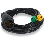 Prise de remorque � 13 broches c�ble de remorque � 13 broches c�ble adaptateur de 5 m�tres c�ble d'extension ...