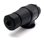 Prise de remorque �lectrique � 13 broches, adaptateur de connecteur de c�blage en plastique noir, alimentation ...