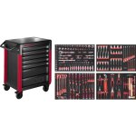 Pro line servante d'atelier pt800 7 tiroirs 220 pcs.