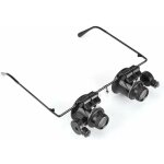 Professionnel lunettes loupe loupe de bijoutier outil r�paration d'horloge de travail lunettes 20xmagnifying ...