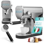 Profi cook - pc - es / ka 1265 inox machine  expresso acier inoxydable nombre de tasse=2 avec embout ...