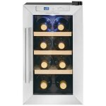 Proficook - cave  vin avec porte vitre et cran led 23l pc - wk1233