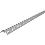 Profil aluminium 2 m angle pour plaque de pl�tre 90� ext�rieur al - 25