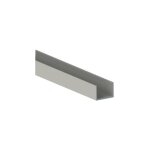 Profil placard u aluminium 19mm ? longueur 117cm ? pour planches jusqu'� 19mm d'�paisseur ? �l�ment pour ...