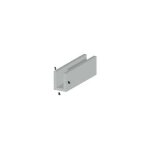 Profila profila en u 100 cm h profila s aluminium 10x15x1 mm chroma