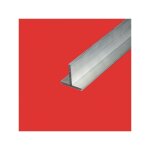 Profil alu en t 25x25 epaisseur - 2 mm, longueur - 0. 5 mtre