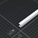 Profil� pvc en u 12 x 9 mm - longueur 1. 80 m - blanc