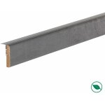 Profil� de transition r�novation d'escalier stratifi� dark grey 1300 x 56 x 12 mm - pefc 70%