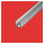 Profil� u aluminium 15x15 epaisseur - 2 mm, longueur - 3 metres