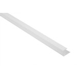 Profil� en u logement c�t� in�gal pvc 12, 5mm lemal pt5: 10 m�tres / 5 bandes
