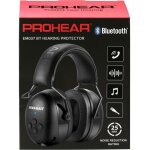 Prohear 037 bluetooth casque anti bruit, musique protection auditive rechargeable avec sac transport ...