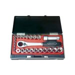 Coffret cl� � cliquet, douilles d�bouch�es - 4016 - projahn