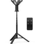 Projecteur de chantier led � batterie solaire avec tr�pied, batterie d'une capacit� de 14000 mah, lampe ...