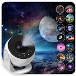 [jamais utilis�] projecteur de ciel �toil� am�lior�, lampe projecteur de plan�tarium pour la maison, ...