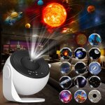 Projecteur de ciel �toil� am�lior�, projecteur de plan�tarium domestique, lampe ciel �toil� pour chambre, ...