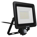 Projecteur ext�rieur led pulau 50 w 4000�k � d�tection - kosnic lighting france