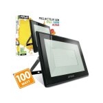 Arum lighting ? projecteur led 100w 9000 lumens ip65 ? fonte d'aluminium ? temp�rature de couleur blanc ...