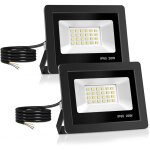 Projecteur led 20w, spot led avec 24 led, �clairage ext�rieur �tanche ip65, projecteur led ext�rieur ...