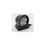 Projecteur led 35w noir orientable 3000k non - dimmable pour rail 230v 3 allumages faisceau 36 ip20 ...