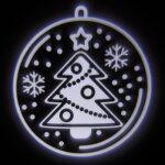 Projecteur led dco de nol - 2 m de projection - boule de nol