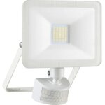 Projecteur led d'extérieur avec détecteur de mouvement elro lf60 - 10w - 800lm - Étanche ip54 - blanc ... Projecteur led d'extérieur avec détecteur de mouvement elro lf60 - 10w - 800lm - Étanche ip54 - blanc ...