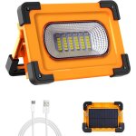 Memkey - projecteur led rechargeable, 60w 4 modes projecteur led chantier, 3000 lumens lampe de travail ...