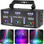 Projecteur led rgb � effet dmx pour soir�es ktv, r�unions de famille, mariages, anniversaires