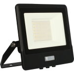Arlux lighting - projecteur mural alto - 30w, 4000k, 2510lm, noir - dtecteur ir