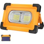 Projecteur solaire 70w projecteur led rechargeable 3 modes super brillant lampe de travail projecteur ...