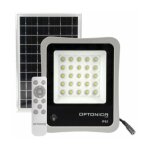 Projecteur solaire led 15w ip65 (panneau solaire + t�l�commande inclus) - blanc froid 6000k - 8000k - ...