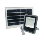 Projecteur solaire led 50w ip65 dimmable (panneau solaire et tlcommande inclus) - silumen