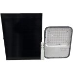 Projecteur solaire led d'extrieur gloca 200 w avec panneau solaire et tlcommande, temprature de couleur ...